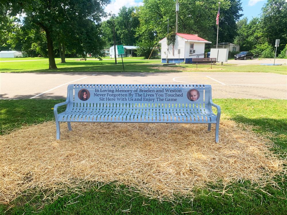 Braelen and Weston Memorial Bench